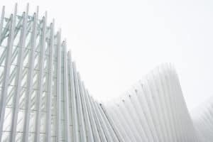 photo of a white wave architecture perfection challenge structure