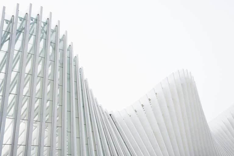 photo of a white wave architecture perfection challenge structure